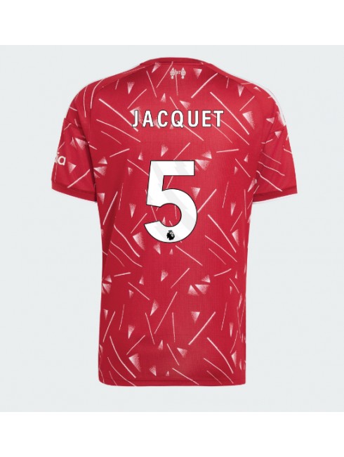Liverpool Jeremy Jacquet #5 Heimtrikot 2026-27 Kurzarm Liverpool Jeremy Jacquet #5 Heimtrikot 2026-27 Kurzarm